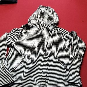 Mondetta asymmetrical zip hoodie